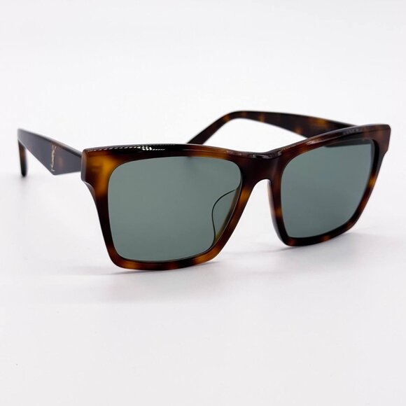 NEW SAINT LAURENT SLM104F 003 WOMEN CAT EYE SUNGLASSES SAINT LAURENT SL M104 - Picture 1 of 12